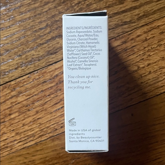 New in Box, Beautycounter Detoxifying Cleansing Bar with Charcoal - Picture 4 of 4